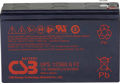 CSB UPS12360 6F2 Battery - 12 Volt 36Watts/Cell7.0Amp Hour