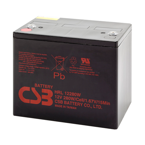CSB HRL12280WFR Battery 12V 280W Battery