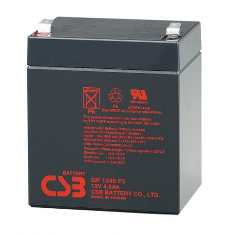 CSB GP1245 Battery - 12 Volt 4.5Amp Hour